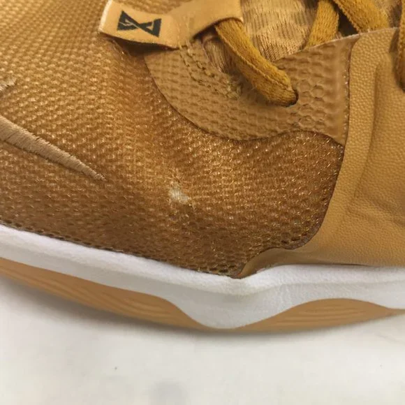 Sneakers Shoes Nike PG 5 Paul George Metallic Gold Wheat Basketball 11.5 - Picture 4 of 16